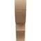 Ekena Millwork 2in. W x 8in. H x 28in. L Ridgewood Woodgrain TimberThane Rafter Tail, Primed Tan RFTUR02X08X28RIDRCPR - alternate 3
